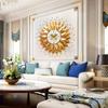 Clock Wall Clock Living Room Home Fashion Atmosphere Silent Quartz Clock European Light Luxury Art Watch Wall High-end