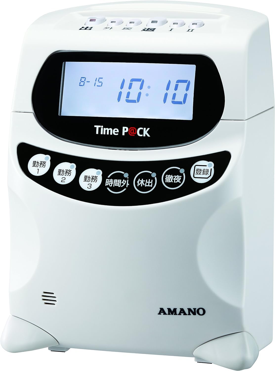 

Amano 150WL time recorder III 150WL TimeP@CKIII PC-connected TimeP@CK чорний