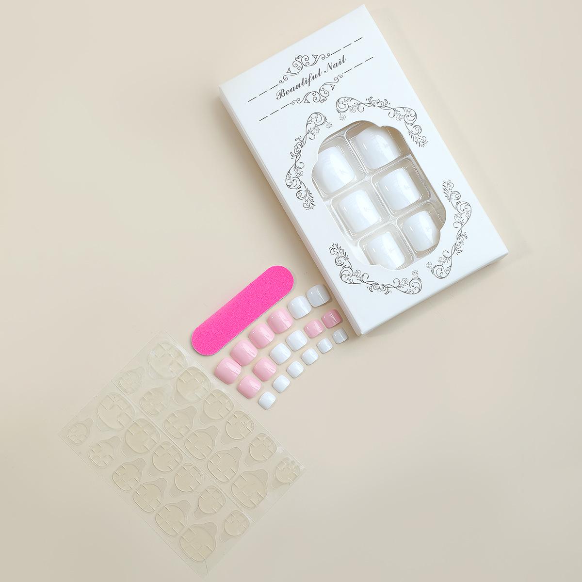 

Многоразовые Минималистичные Однотонные Квадратные Патчи для Дизайна Ногтей на Ногах