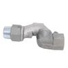 360 Degree Fuel Hose Connector 1in NPT Swivel Rotating Universal Joint Fuel System Fittings