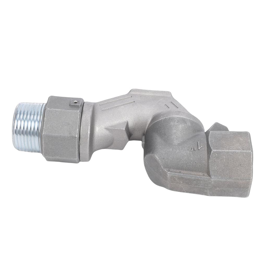 360 Degree Fuel Hose Connector 1in NPT Swivel Rotating Universal Joint Fuel System Fittings