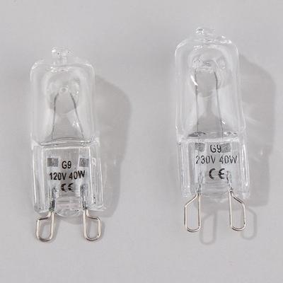 Heiß 40W G9 Ofenlicht Hochtemperaturbeständige Halogenlampe Für Kühlschränke Öfen Ventilatoren