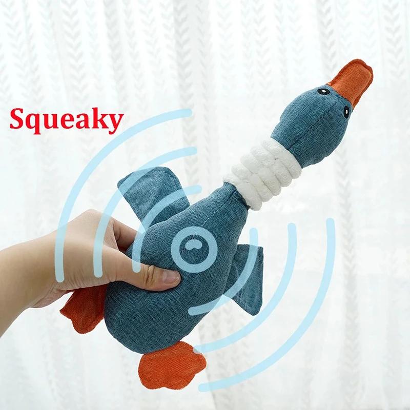 Pet Plush Sound Toys Dog and Cat Teeth Grinding up and Boredom Toys Bite Resistant Sound toys Practical Household Product