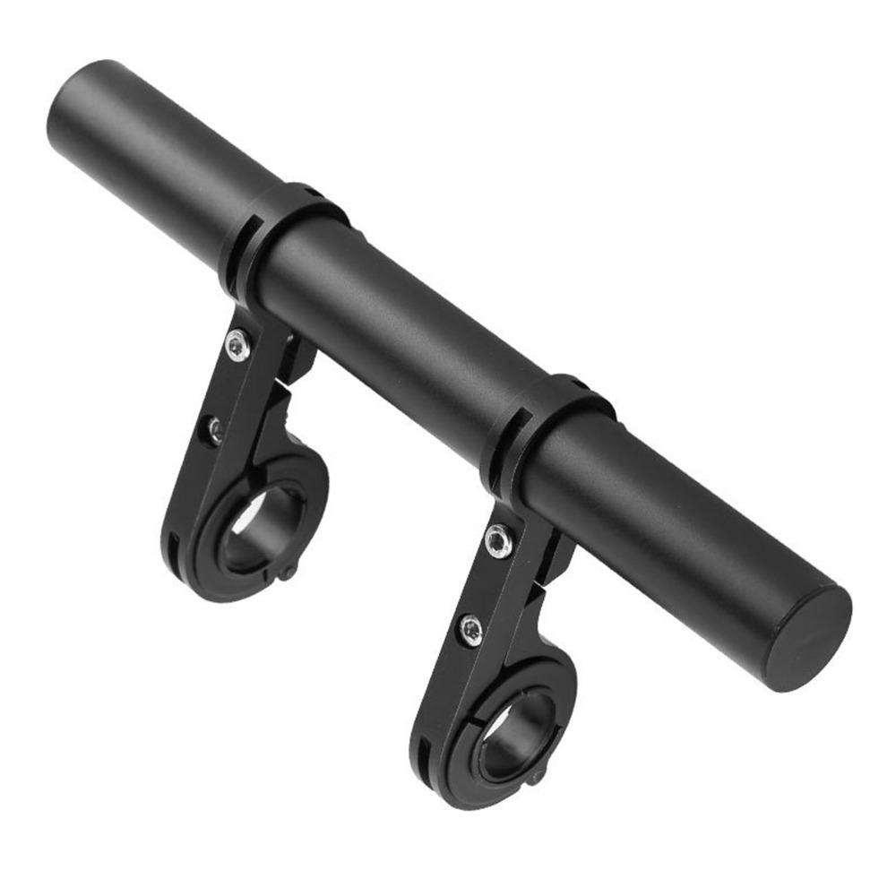 Aluminum Alloy Bike Handlebar Extender 30cm Double Clamp Bicycle Handlebar Bracket Lightweight for 25.4/31.8 mm Handlebar