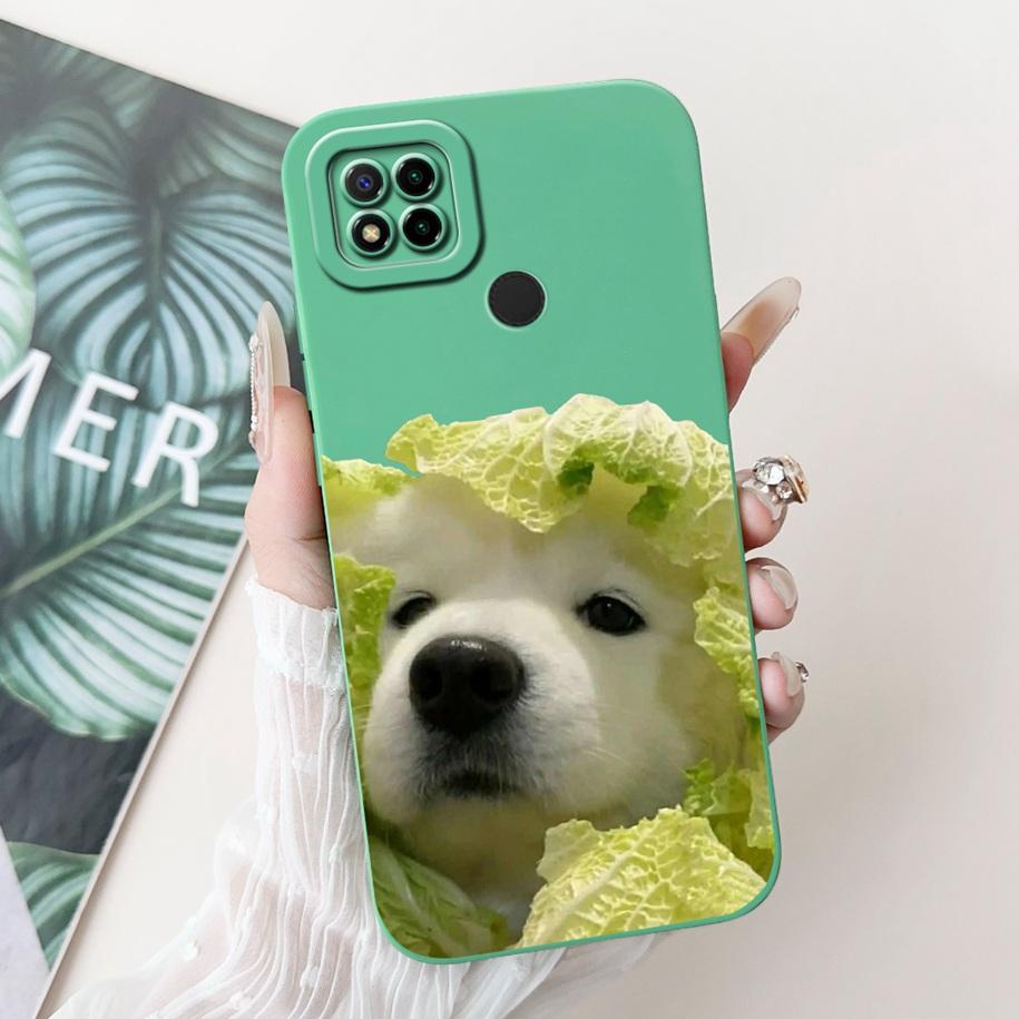 For Xiaomi Redmi 9C NFC Case For Redmi 10A Sport Cover Fashion Flower Fundas For Redmi 9 Activ 9C Anti-Drop Soft Silicone Bumper