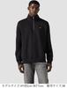 Levi's Logo Quarter Zip Pullover Sweatshirt Long Sleeve Men's 000VT-0000 US L