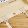 Muji Custom Logo Canvas Tote Bag - High Quality 3D Film Coated Cotton Bag