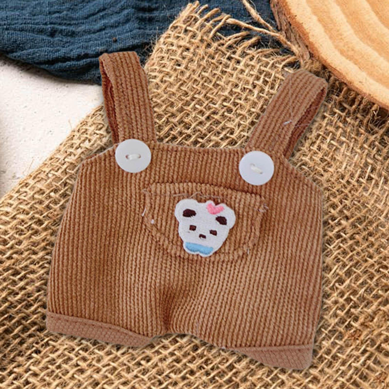 

Шикарный комплект кукольных нарядов для 15-сантиметровых модных кукол кофейный