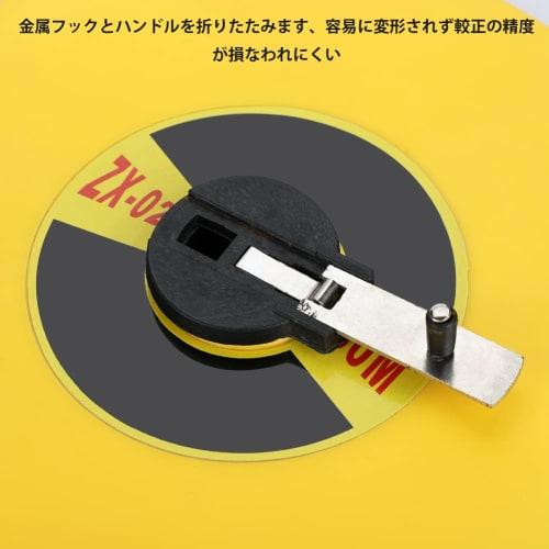 50m Tape Measure, Double-Sided Measuring Tape, Long Tape Measure, Retractable, Slim, for Surveying, Electrical Work, Sewing, and Crafts