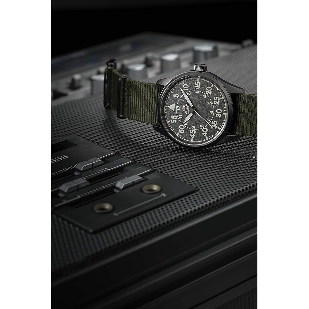 Automatyczny zegarek Orient, Mechaniczny lotniczy, z gwarancją producenta japońskiego, RN-AC0H02N, Męski, Ciemnoszary