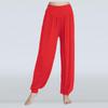 Womens Elastic Loose Casual Cotton Soft Yoga Sports Dance Pants Elegant Pants Woman Women Pants High Waist Clothing Female