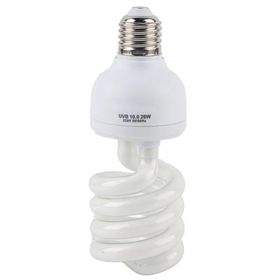 E27 26W Pouštní Reptilárium Žárovka UVB Vápník Ultrafialová Lampa 220-250V 10.0