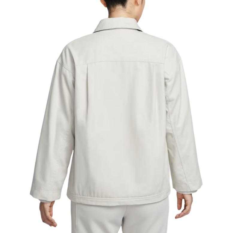 Nike Single Button Loose Long Sleeve Jacket Women jackets IQ0087-072