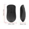 2.4G Wireless Portable Optical Mouse 3 Levels DPI Rechargeable Slim Silent Mouse with USB Receiver for Notebook PC Laptop