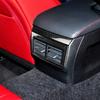 Carbon Fiber Car Accessories Rear Center Air Vent Modified Interior Cover Sticker Trim For Lexus IS250 IS350 300H 2013-