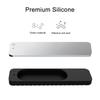 Silicone Case for Apple TV 4K 2021 Remote Black Anti Slip Cover with Lanyard