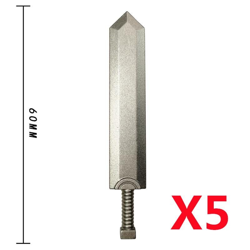 MOC Medieval Military Anime Figures Weapons Building Blocks Toys Soldiers Shield Sword Bow Trident Ax Gun Hammer DIY Gifts K027