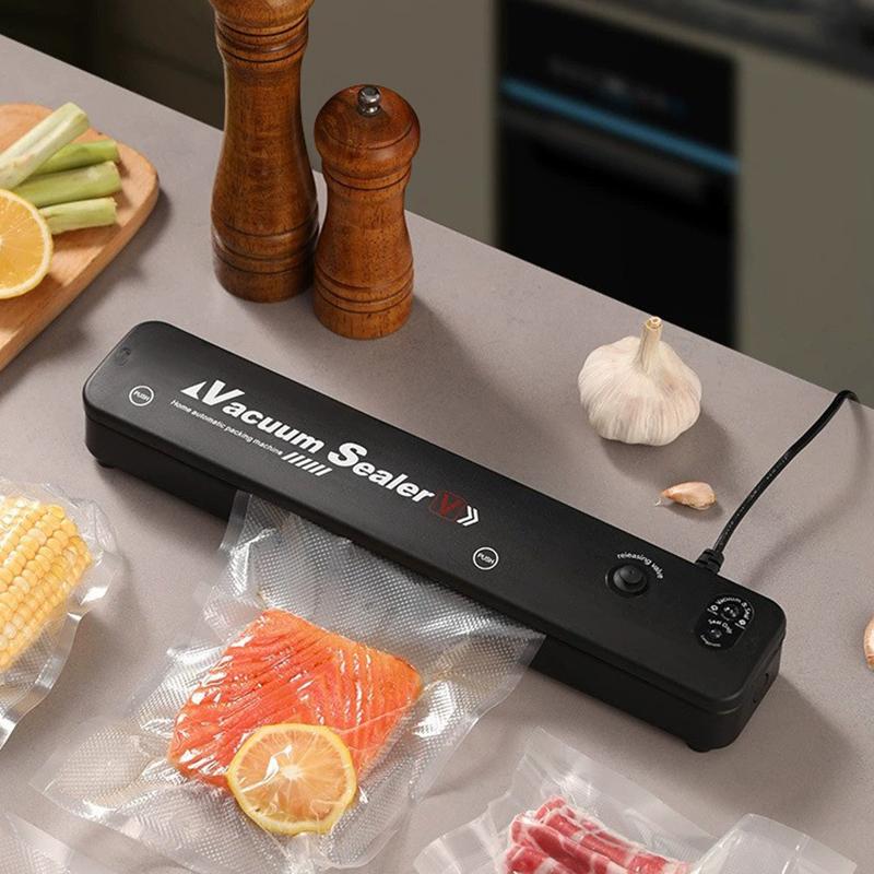1 Piece Home Kitchen Vacuum Sealer with 10 Vacuum Bags, 220V EU Voltage, Kitchen Gadgets, Home Essentials