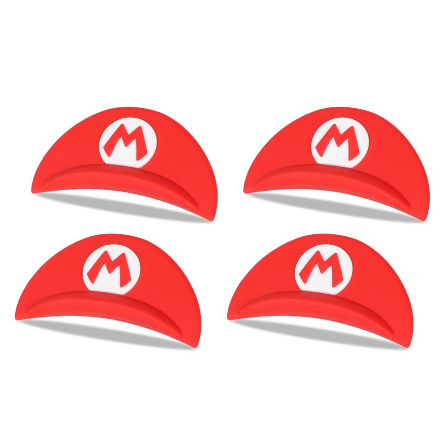 Suitable for most car models 3D Waterproof Christmas Santa Hat Stickers for Tesla Personalized Creative Car Logo
