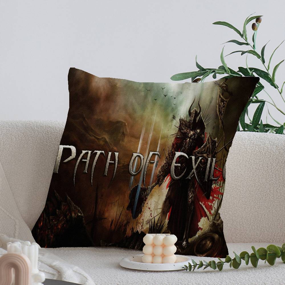 P-Path O-Of E-Exile Personalized Pillow Cover Kids Bedroom Wild Party Decor Pillowcase kid Birthday shower Gift