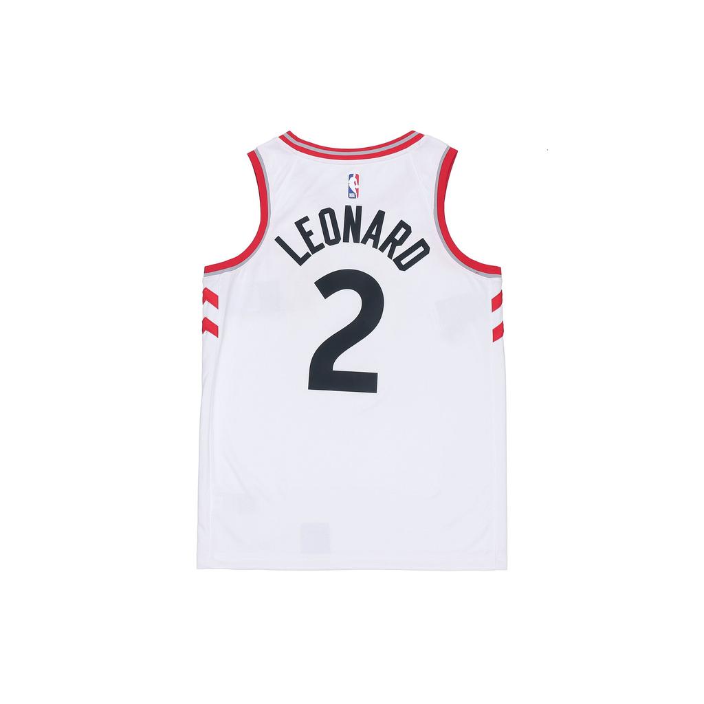 Nike NBA Toronto Raptors Leonard No. 2 Fan Jersey Men Tops White 864451-102