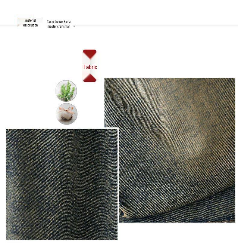 Plus Size V-neck Versatile Casual Long Sleeve Distressed Denim Jacket