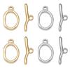 1 Set Stainless Steel Wave ShapedToggle ClasToggle Clasps Buckle Connectors For Bracelet Necklace DIY Jewelry Making Accessories