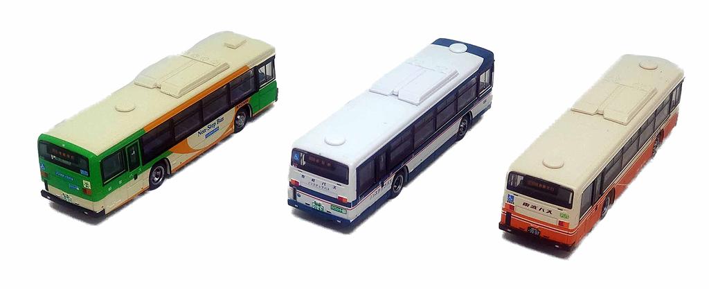 TOMYTEC Bus Collection Set of 3 Buses Running In Katsushika A