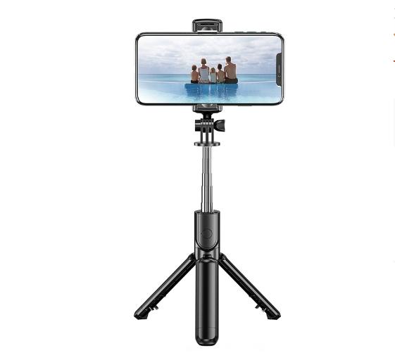 Bezprzewodowy kijek do selfie Bluetooth Mini statyw Wysuwany monopod Zdalna migawka do iPhone'a Samsung Uchwyt na telefon Xiaomi