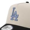 New Era MLB Mesh ONSPOTZ LA Free Trucker Cap with Black Side MLB Los Angeles Dodgers 9FORTYA-FRAME Cap, Exclusive, Stone/Black, Shipping, 9FORTY?