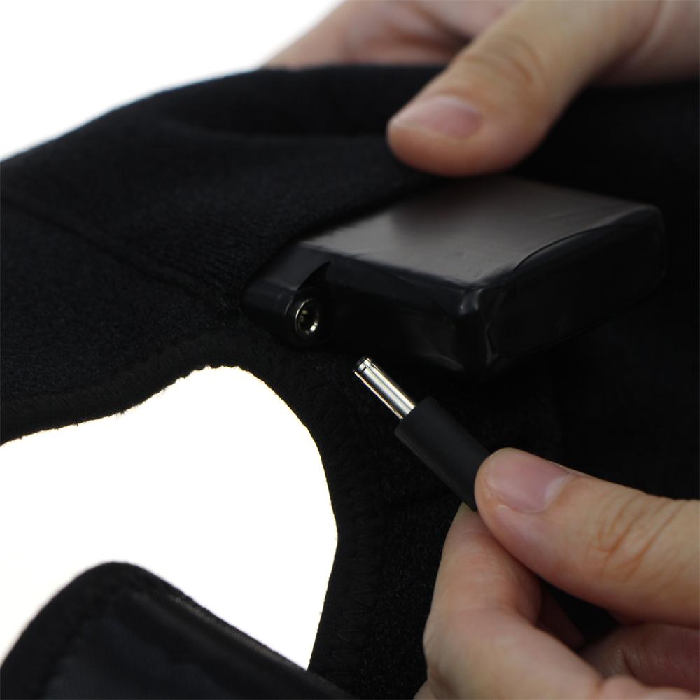 Tuhopeta usb smart electric heating knee pads winter essential knee heating warm joints sports muscle pain