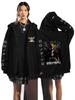 One Piece Luffy King of the Pirates Zipper Hoodie - Men's Casual Hooded Sweatshirt Cardigan