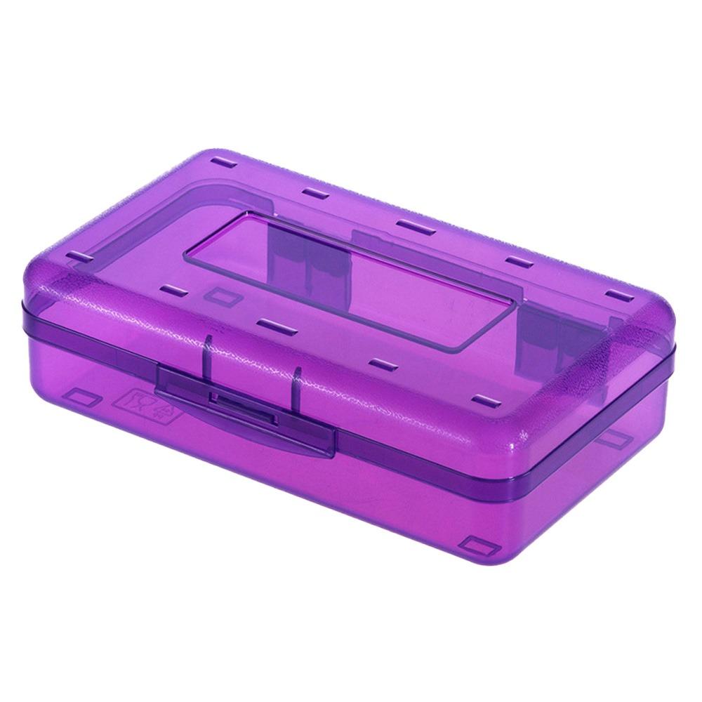 Transparenter Stiftebeutel Große Kapazität Marke Stifte-Organizer Langlebige Stiftebox Schule Büro