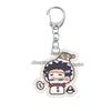 Double-sided Printing Anime Kochou Shinobu Tomioka Giyuu Tanjiro Kamado Nezuko Keychain Acrylic Pendant Charm Fans Gifts Jewelry
