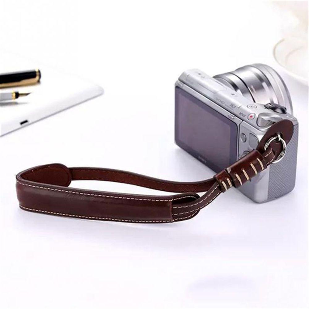 SLR Camera Hand Rope Digital Camera PU Leather Wrist Hand Camera Strap Strap Grip Hand Strap