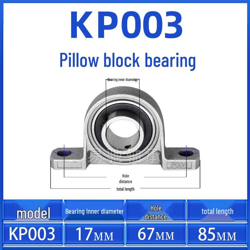 Zinc Alloy Diamond Flange Bearing KFL Series: KFL08, KFL000-KFL006