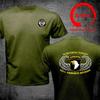 Design Divertente Us Army 101st Airborne Aquila Maglietta Unisex Moda Trendy Abbigliamento Casual Top alla Moda T-shirt Maglietta da Tempo Libero Unisex