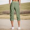 Damen Plissee Cargo Wanderhose mit Taschen