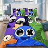 Copripiumino Federa Set Biancheria da Letto Adulto Ragazzo F-Friends Ragazza Decorazione Camera da Letto Bambini R-Arcobaleni Regalo Singolo Matrimoniale Taglia Grande