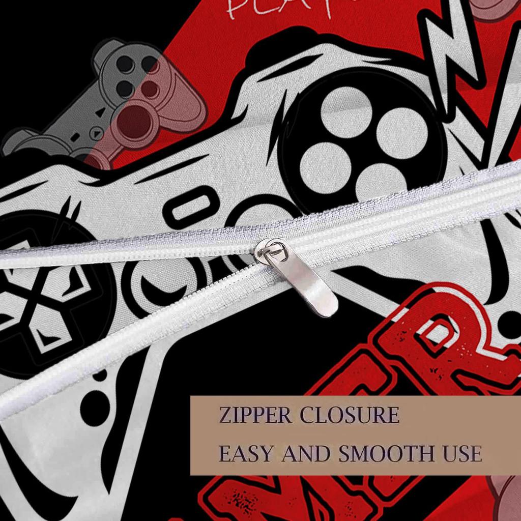 Gamepad Bedding Three-Piece Quilt Cover