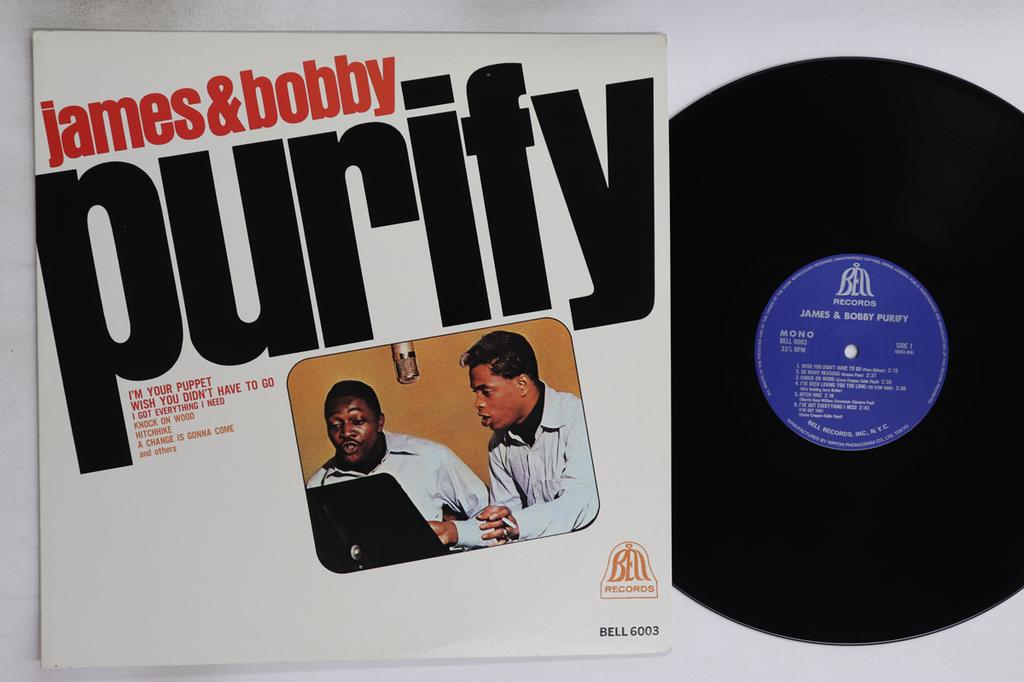 LP Record JAMES & BOBBY PURIFY - James & Bobby Purify BELL6003 BELL Japan Soul/Funk Used