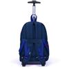 coral high Sportlicher marineblau-roter USB-Trolley-Rucksack mit vier Fächern 23254