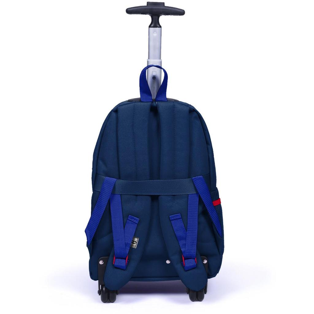 coral high Sportlicher marineblau-roter USB-Trolley-Rucksack mit vier Fächern 23254