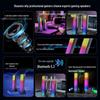 RGB Desktop Bluetooth Speaker with Subwoofer and Wired Connectivity
