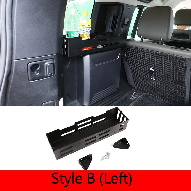

For Land Rover Defender 110 2024 Aluminum Car Trunk Storage Basket Capacity Box Car Accessories Style B Left