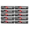 2/5/10PCS Car Interior Exterior Decoration Epoxy Sticker for GR GRZOO RACING Highlan Camry Yaris Rav4 Prado C-HR Avensis