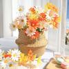 1/5Pcs Silk Daisy Bouquets Artificial Flowers Vases Home Decorations Accessories Wedding Dining Table Festival Photography Props