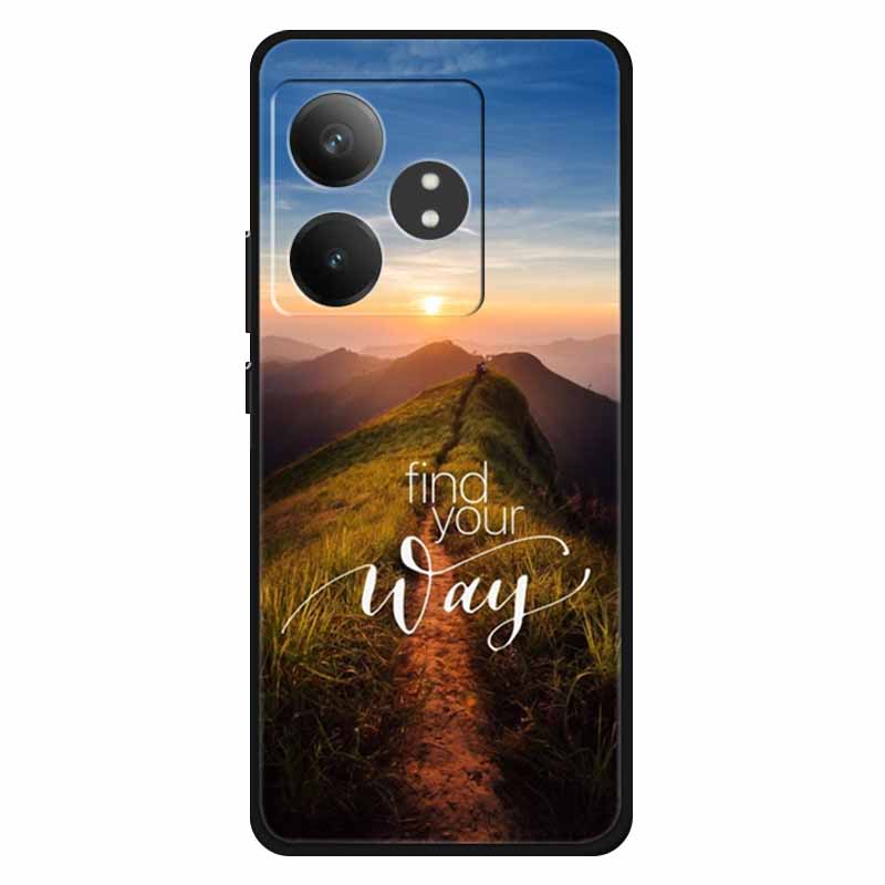 For Realme GT 6T Case Silicone Soft Lions Cat TPU Back Cover For Realme GT Neo6 Cases Protective GT6t 5G Fashion Lovely Shell