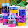 5 Pcs Starry Sky Washi Pvc Roll DIY Decor Scrapbooking Sticker Masking Tape Adhesive