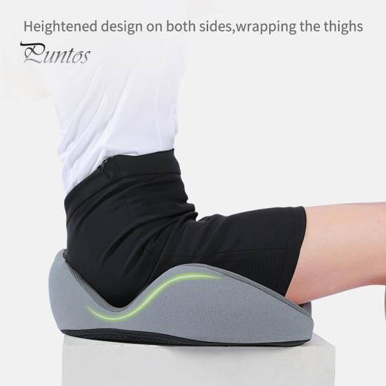 Ergonomic Buttocks Cushion Hemorrhoid Seat Pad U-shaped Tailbone Pressure Relief Memory Foam Support Soft Back Pain Relief Slow Rebound Comfortable